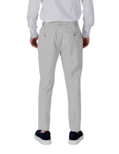 Pantalon homme Antony Morato gris zip