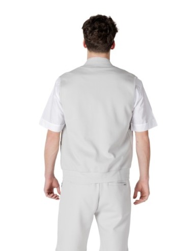 Gilet homme Antony Morato gris zippé
