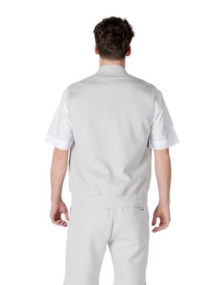 Gilet homme Antony Morato gris zippé