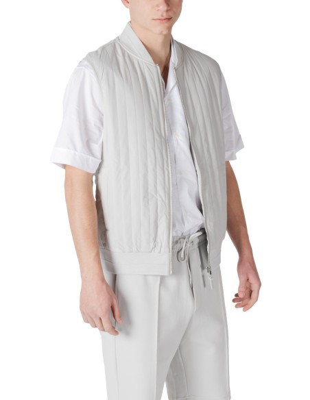 Gilet homme Antony Morato gris zippé