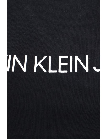 T-shirt femme Calvin Klein Jeans noir imprimé
