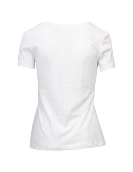 T-shirt femme Calvin Klein Jeans blanc imprimé