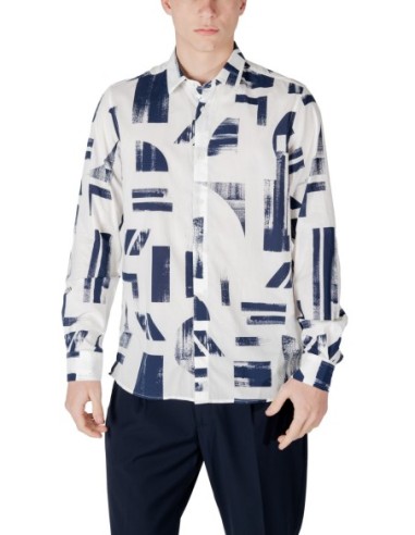 Chemise homme Antony Morato bleu coloré