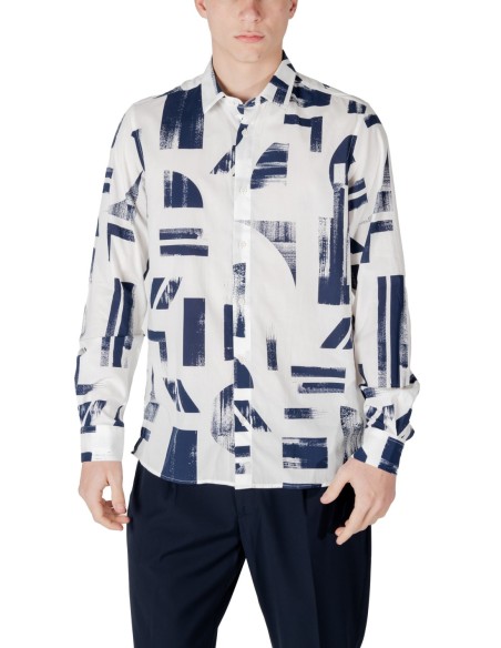 Chemise homme Antony Morato bleu coloré