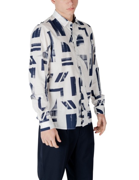 Chemise homme Antony Morato bleu coloré