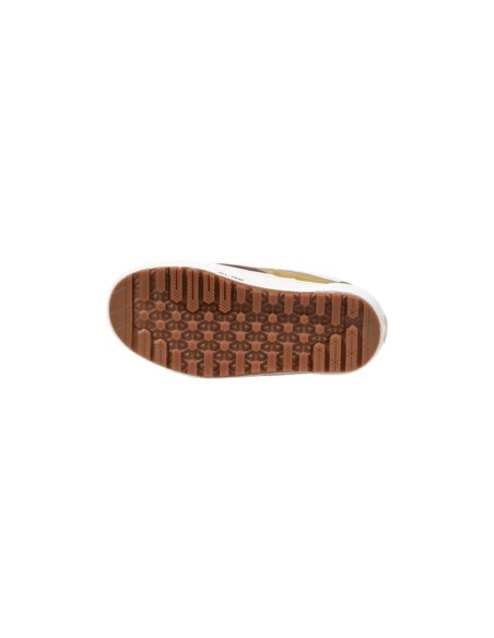 Sneakers femme Vans camel cuir