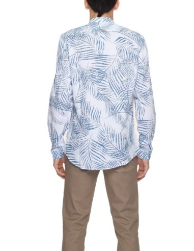 Chemise homme Antony Morato bleu lin