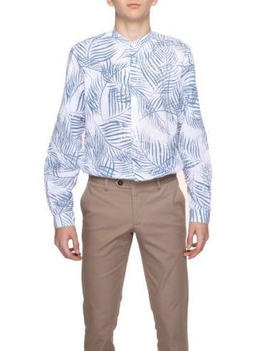 Chemise homme Antony Morato bleu lin