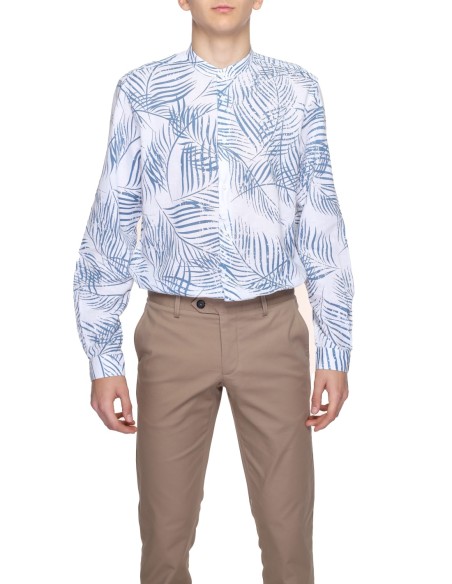 Chemise homme Antony Morato bleu lin