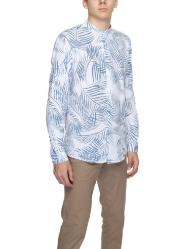 Chemise homme Antony Morato bleu lin