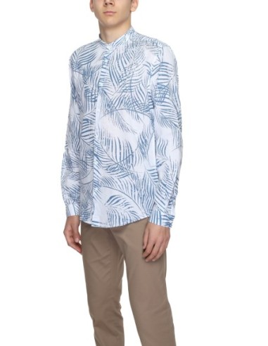 Chemise homme Antony Morato bleu lin