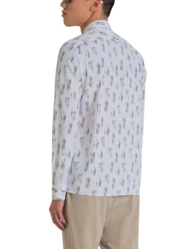 Chemise homme Antony Morato blanc imprimé