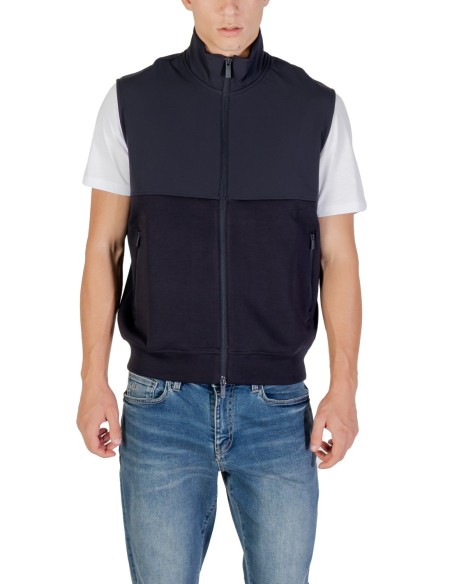 Gilet homme Armani Exchange bleu sans manches