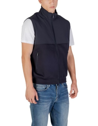 Gilet homme Armani Exchange bleu sans manches