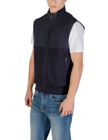 Gilet homme Armani Exchange bleu sans manches