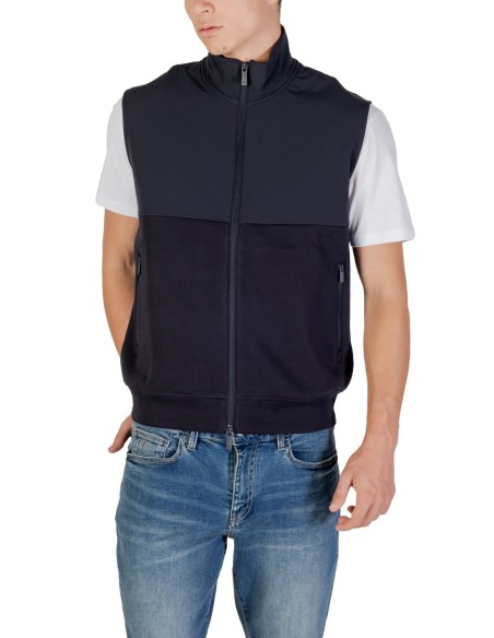 Gilet homme Armani Exchange bleu sans manches