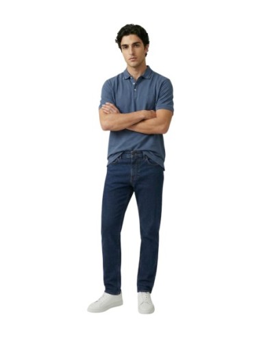 Polo homme Armani Exchange bleu