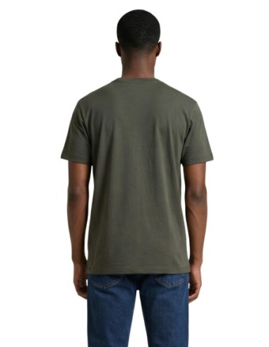 T-shirt homme Armani Exchange vert imprimé