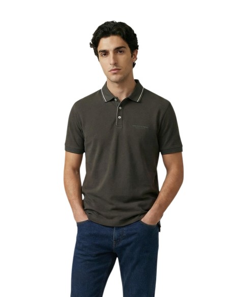 Polo homme Armani Exchange marron