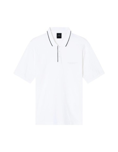 Polo homme Armani Exchange blanc