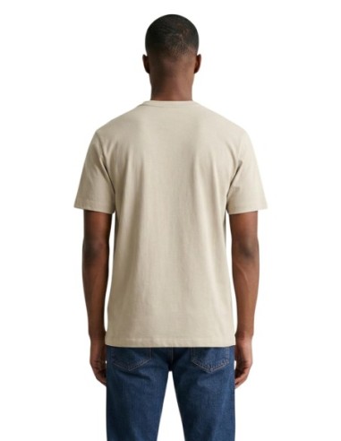 T-shirt homme Armani Exchange beige