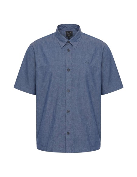 Chemise homme Armani Exchange bleu
