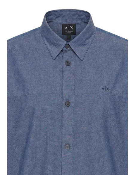 Chemise homme Armani Exchange bleu