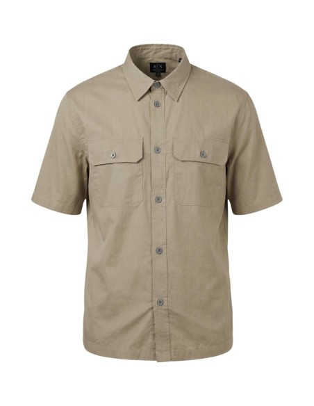 Chemise homme Armani Exchange beige