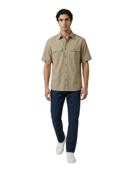 Chemise homme Armani Exchange beige