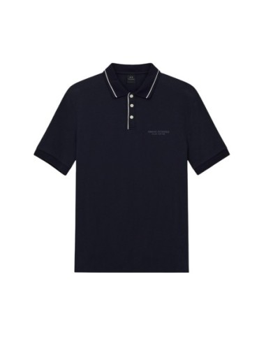 Polo homme Armani Exchange bleu