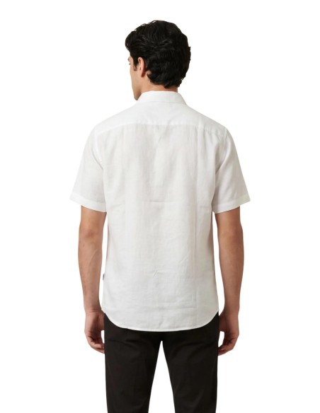 Chemise homme Armani Exchange blanc lin