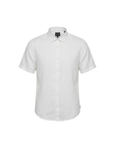 Chemise homme Armani Exchange blanc lin