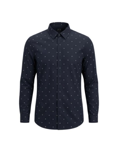 Chemise homme Armani Exchange bleu