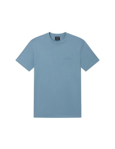 T-shirt homme Armani Exchange bleu azur