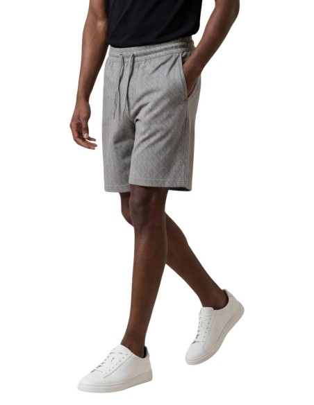 Bermuda homme Armani Exchange gris imprimé