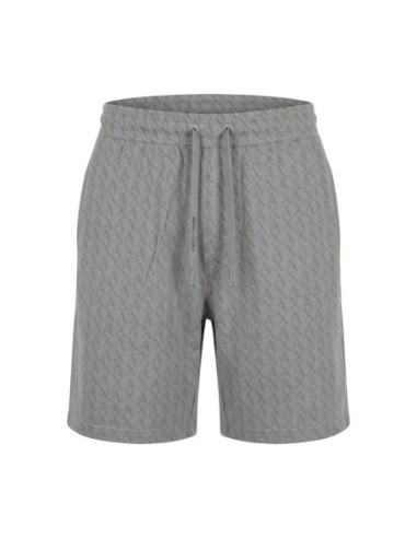 Bermuda homme Armani Exchange gris imprimé