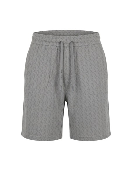 Bermuda homme Armani Exchange gris imprimé