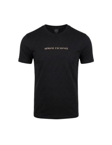 T-shirt homme Armani Exchange noir imprimé