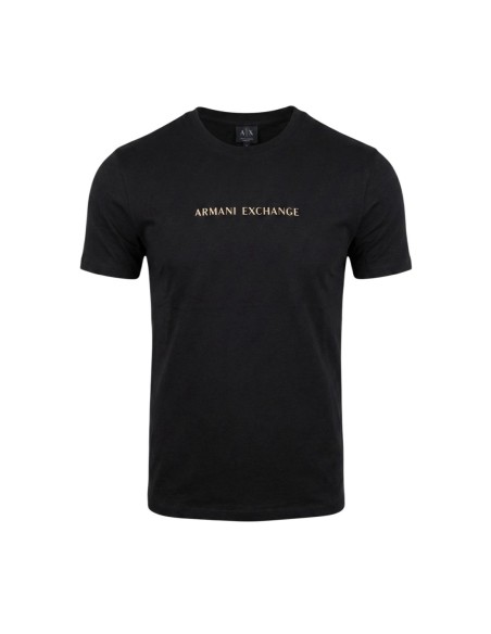 T-shirt homme Armani Exchange noir imprimé