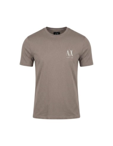 T-shirt homme Armani Exchange marron