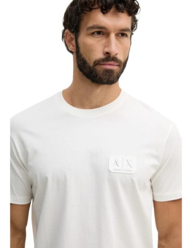 T-shirt homme Armani Exchange blanc