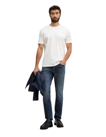 T-shirt homme Armani Exchange blanc