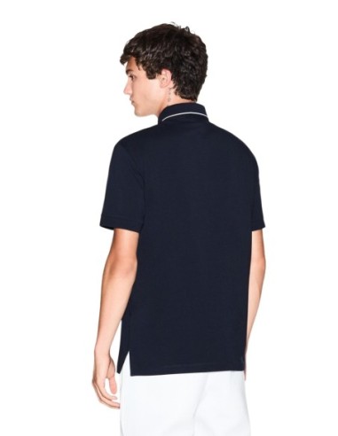 Polo homme Armani Exchange bleu