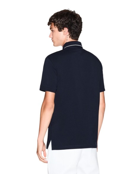 Polo homme Armani Exchange bleu