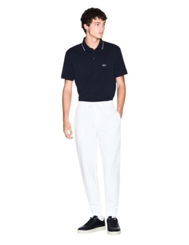 Polo homme Armani Exchange bleu