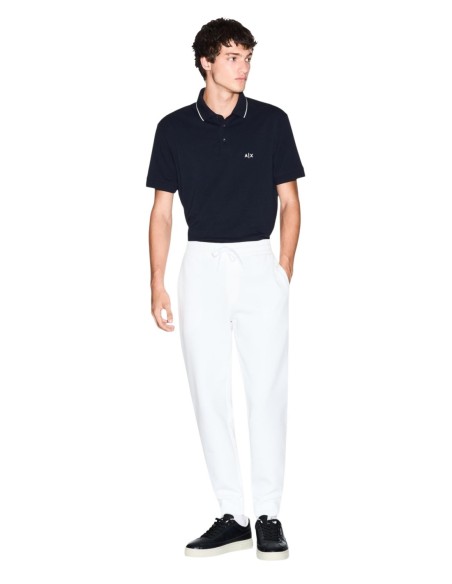 Polo homme Armani Exchange bleu
