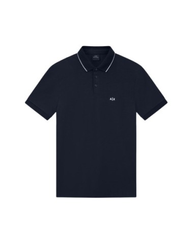Polo homme Armani Exchange bleu
