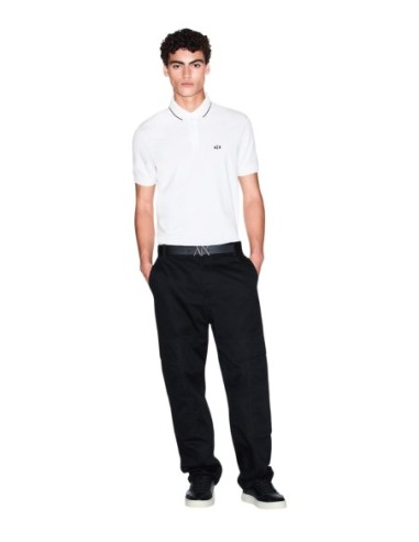 Polo homme Armani Exchange blanc