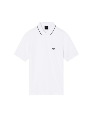 Polo homme Armani Exchange blanc