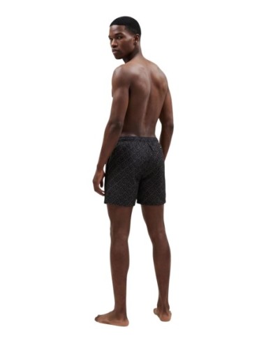 Maillot de bain homme Armani Exchange noir imprimé